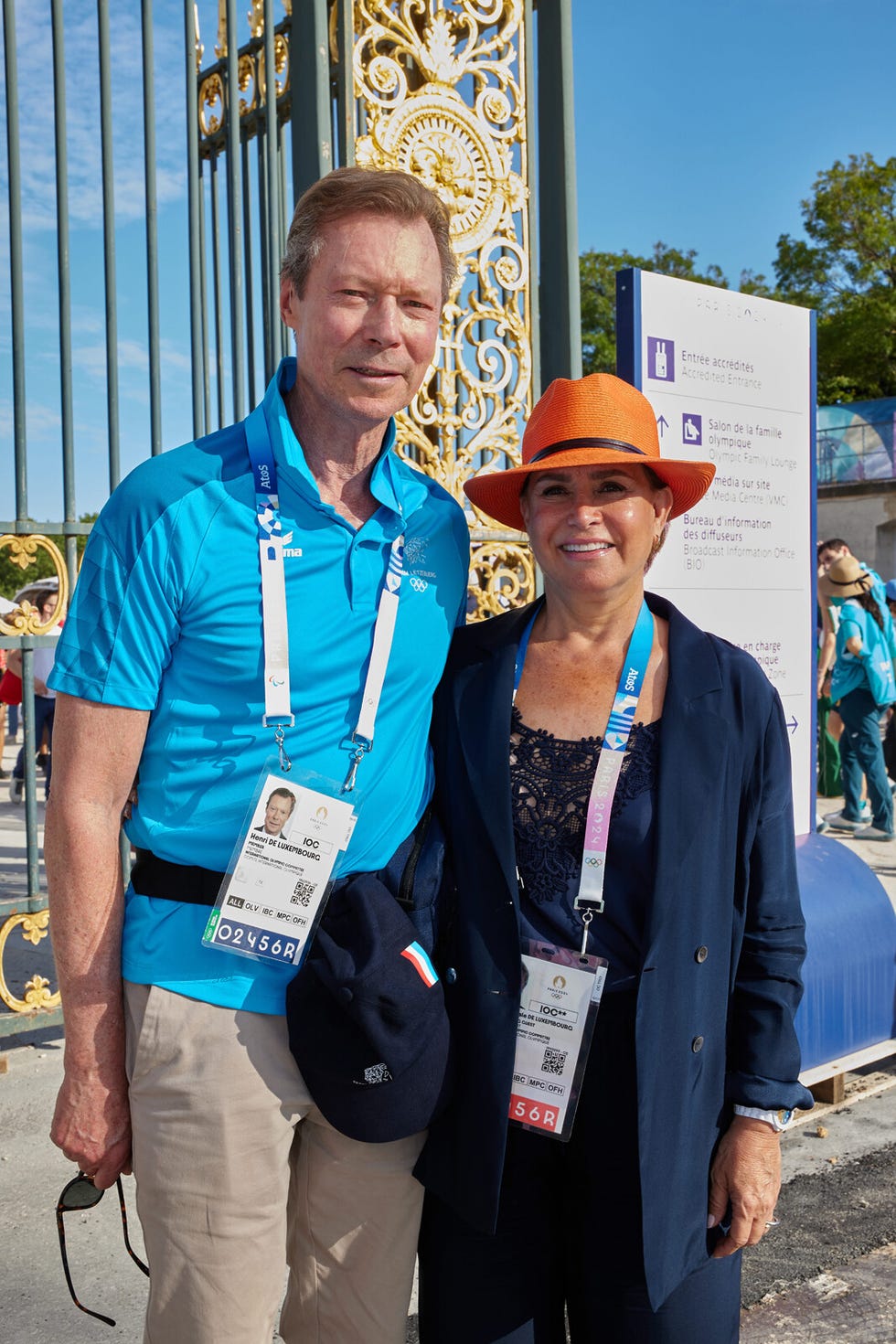 a man and woman posing for a photo