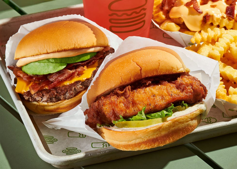 shake shack burgers