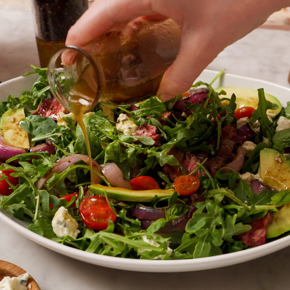 grilled steak salad