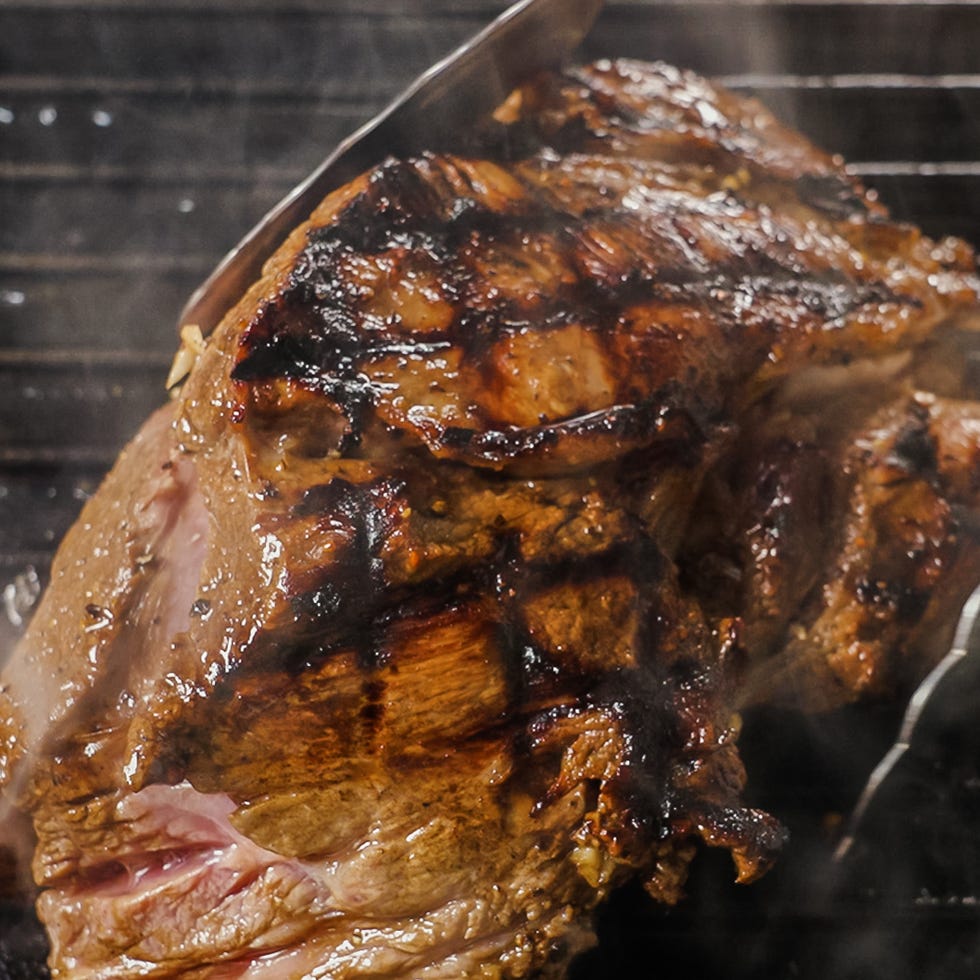 grilled chuck roast