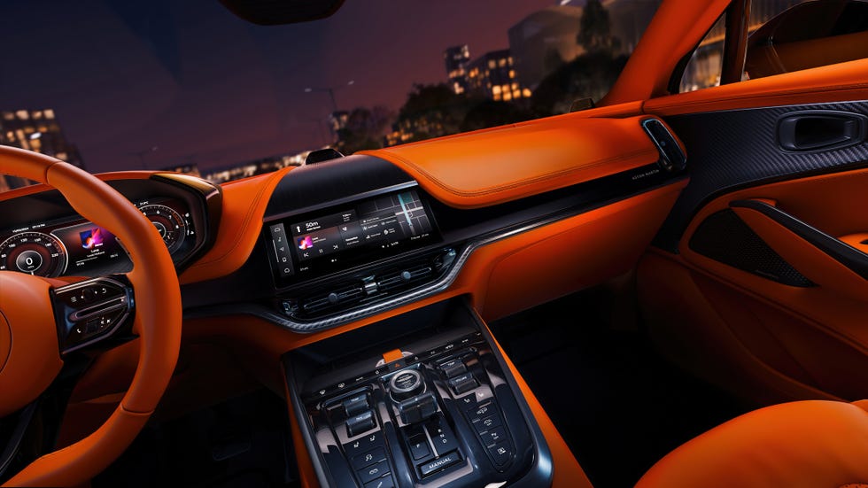 See Interior and Exterior Photos of the 2025 Aston Martin DBX 707