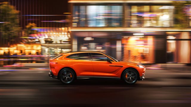 See Interior and Exterior Photos of the 2025 Aston Martin DBX 707