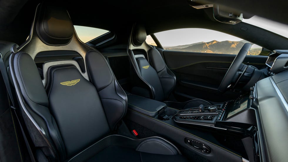 See Interior Photos of the 2025 Aston Martin Vantage