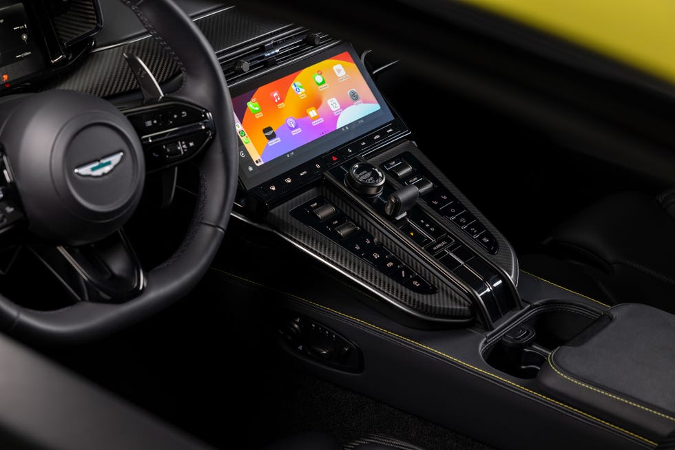 See Interior Photos of the 2025 Aston Martin Vantage