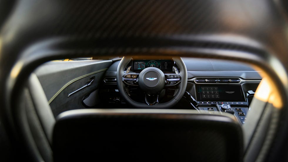See Interior Photos of the 2025 Aston Martin Vantage