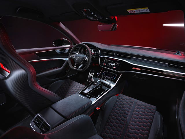 See Interior Photos of the 2025 Audi RS6 Avant GT