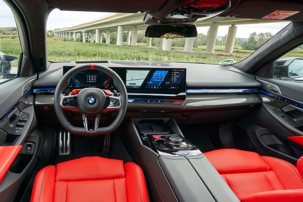 View Interior Photos of the 2025 BMW M5 Touring