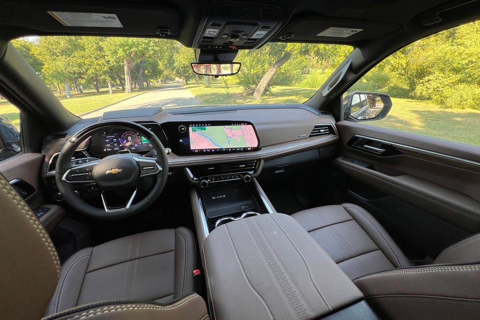 View Interior Photos of the 2025 Chevrolet Tahoe