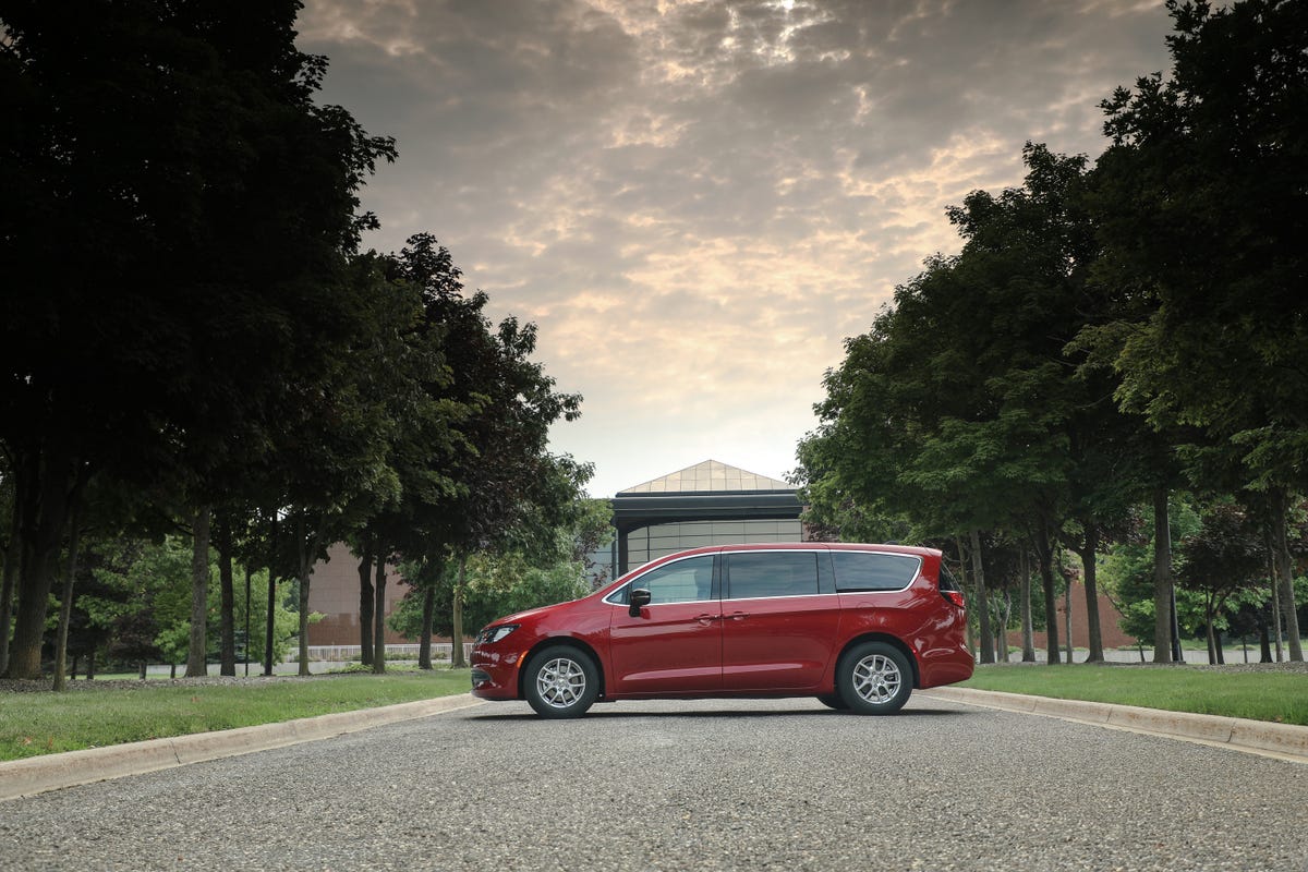 View Photos of the 2025 Chrysler Voyager Minivan