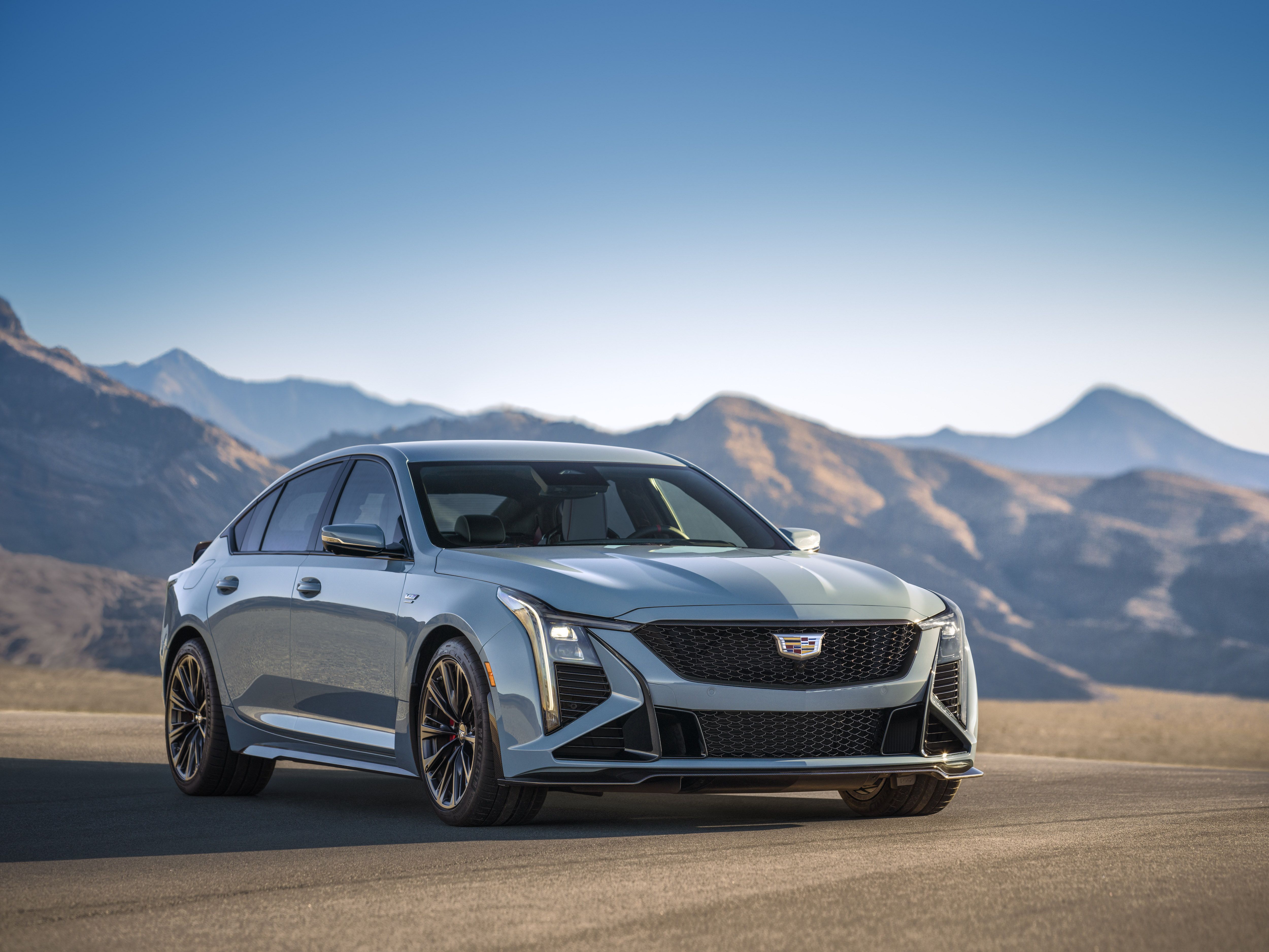 2025 Cadillac CT5-V Blackwing Has a Meaner Face, Same 668-HP V-8