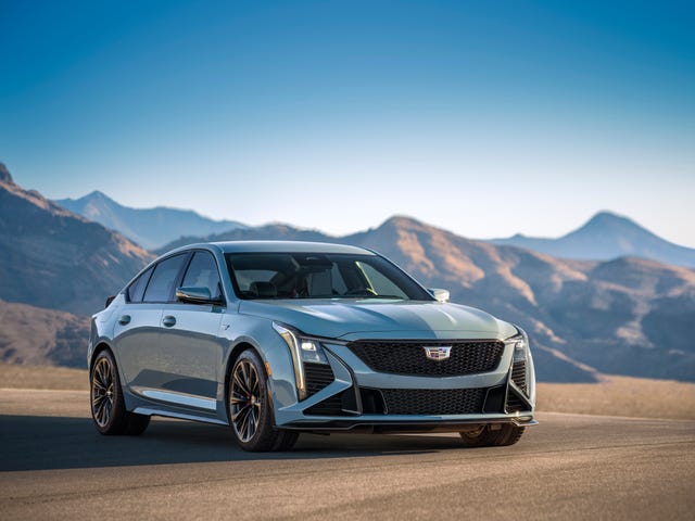 2025 Cadillac CT5V Blackwing Has a Meaner Face, Same 668HP V8