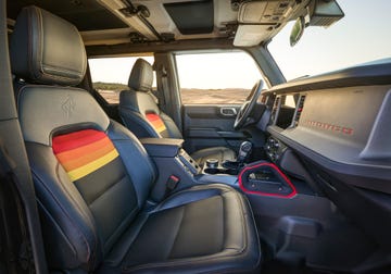 2025 ford bronco free wheeling interior