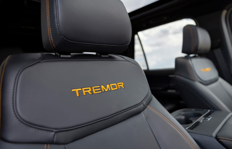 View Interior Photos of the 2025 Ford Expedition Tremor