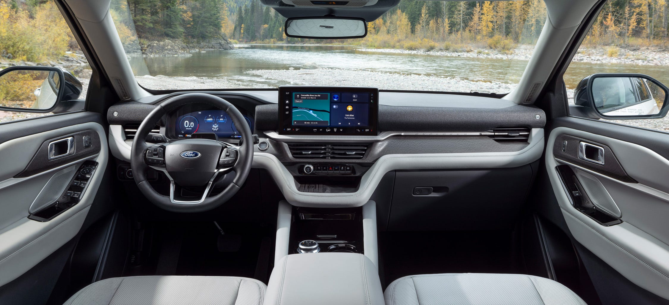 View Interior Photos of the 2025 Ford Explorer