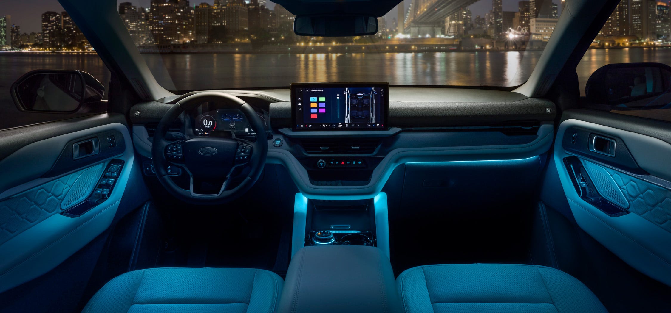 View Interior Photos of the 2025 Ford Explorer