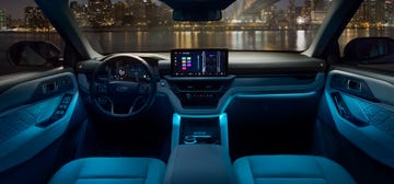 2025 ford explorer platinum interior