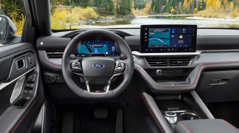 View Interior Photos of the 2025 Ford Explorer