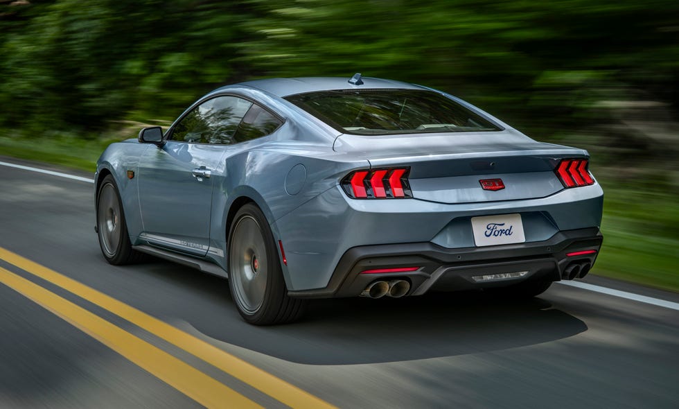 2025 Ford Mustang 60th Anniversary Resurrects Brittany Blue Paint