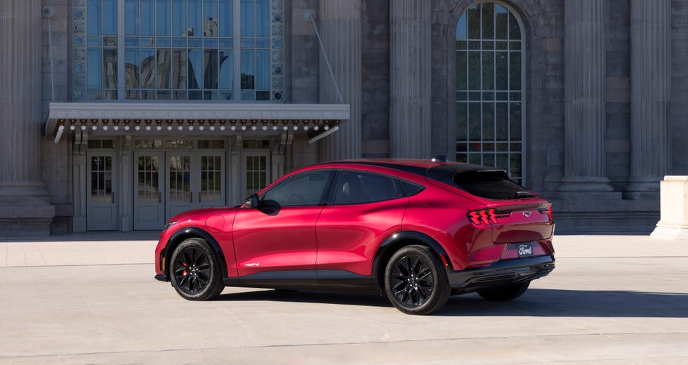 2025 ford mustang mache premium sport appearnace rear