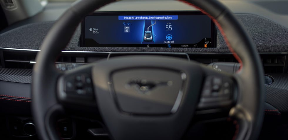 2025 ford mustang mache premium sport appearance interior
