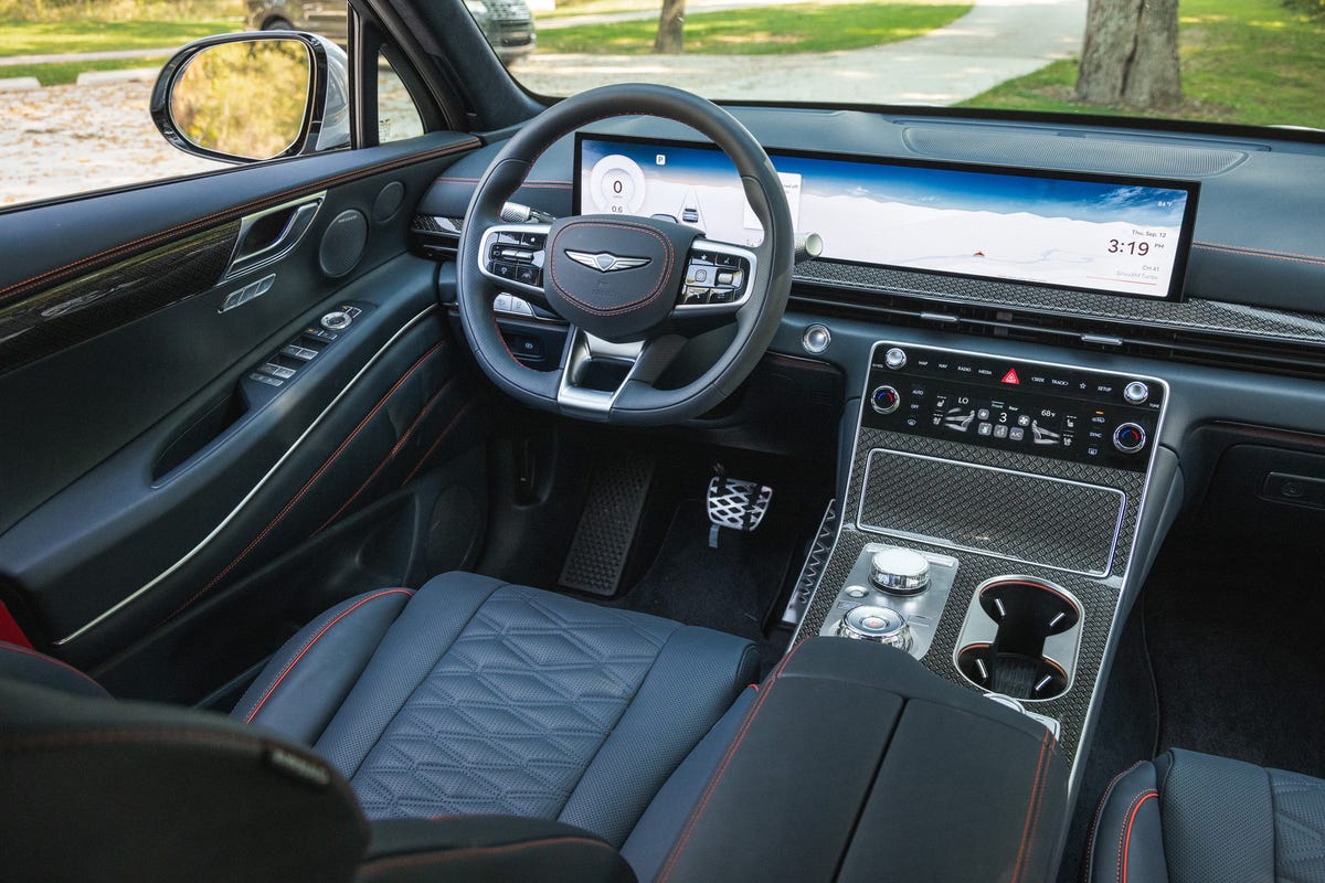 2026 Genesis GV80 Coupe interior