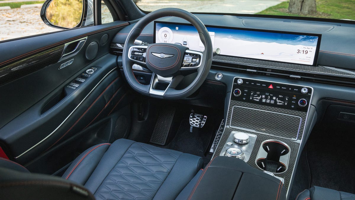 2026 Genesis GV80 Coupe interior