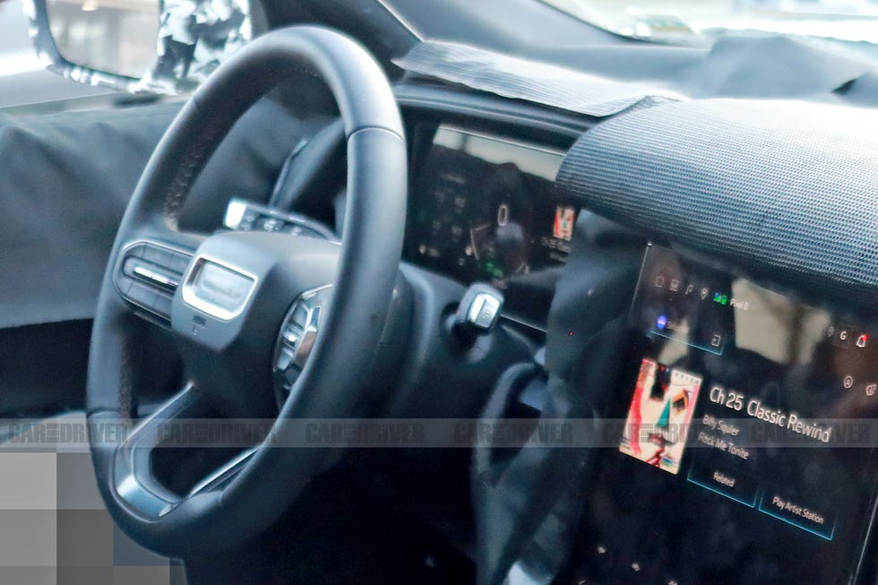 2025 gmc terrain spy photo interior steering wheel