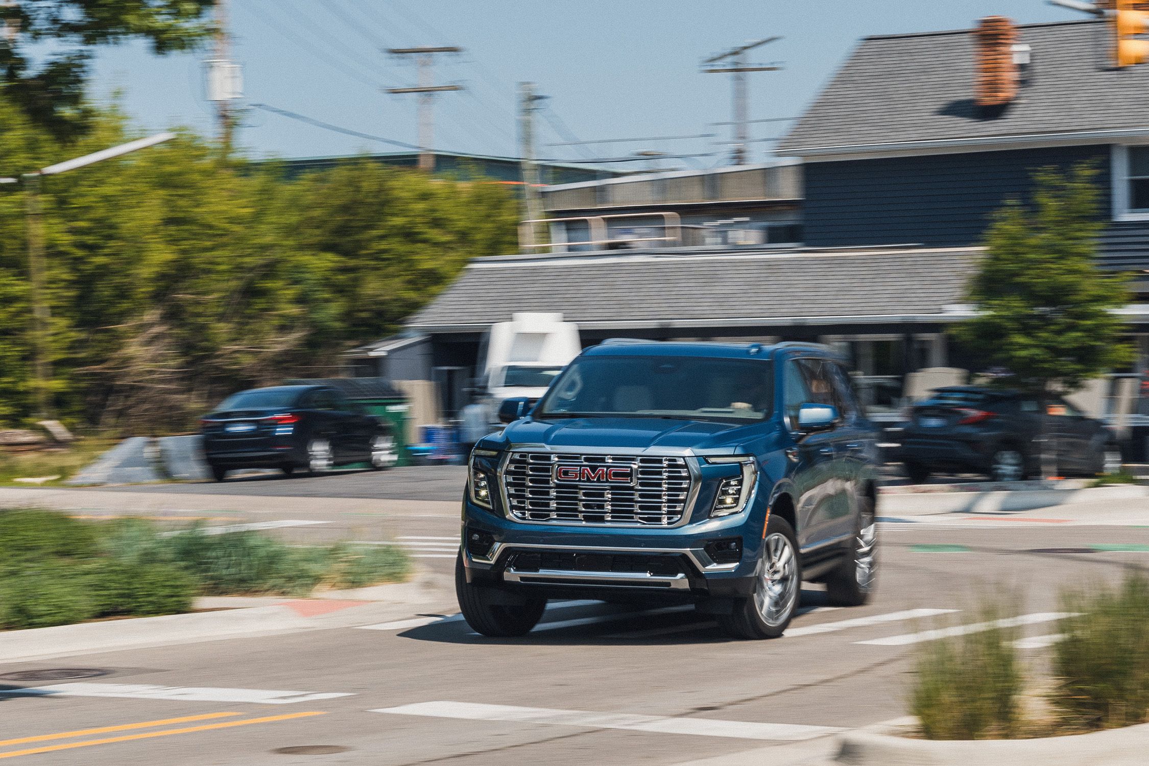 image of "Tested: 2025 GMC Yukon Denali Has Escalade Ambitions"