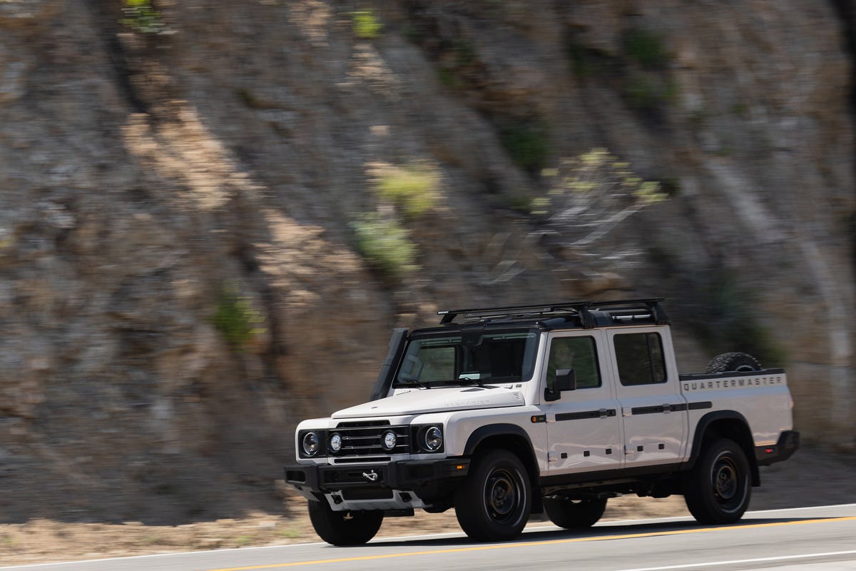Der Ineos Grenadier Quartermaster 2025 ist ein Strass-Cowboy