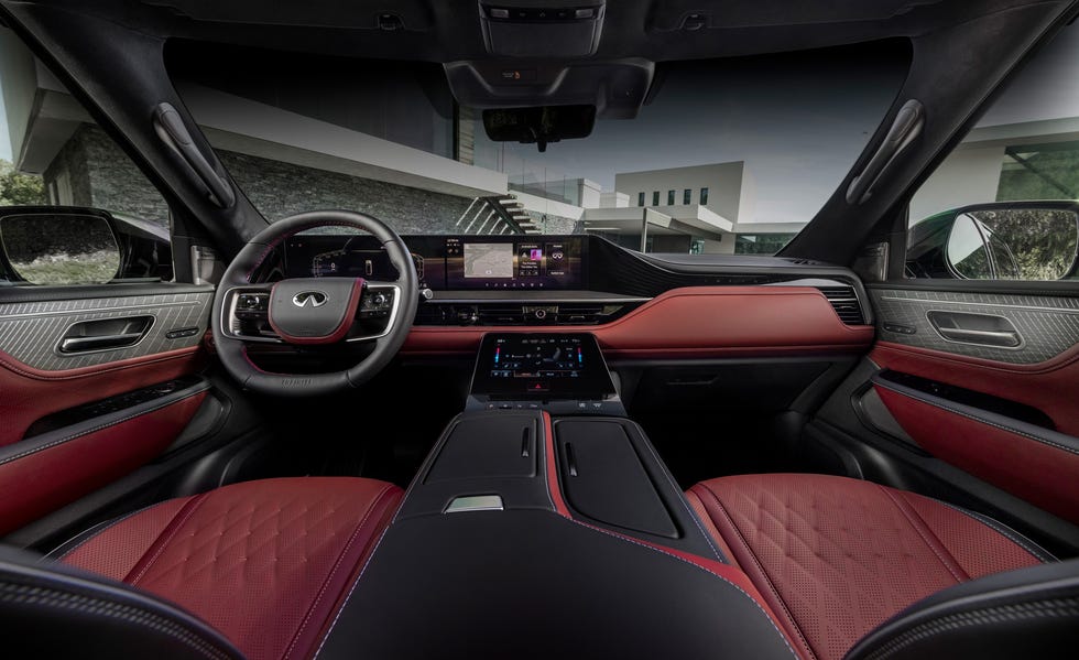 2025 infiniti qx80 interior