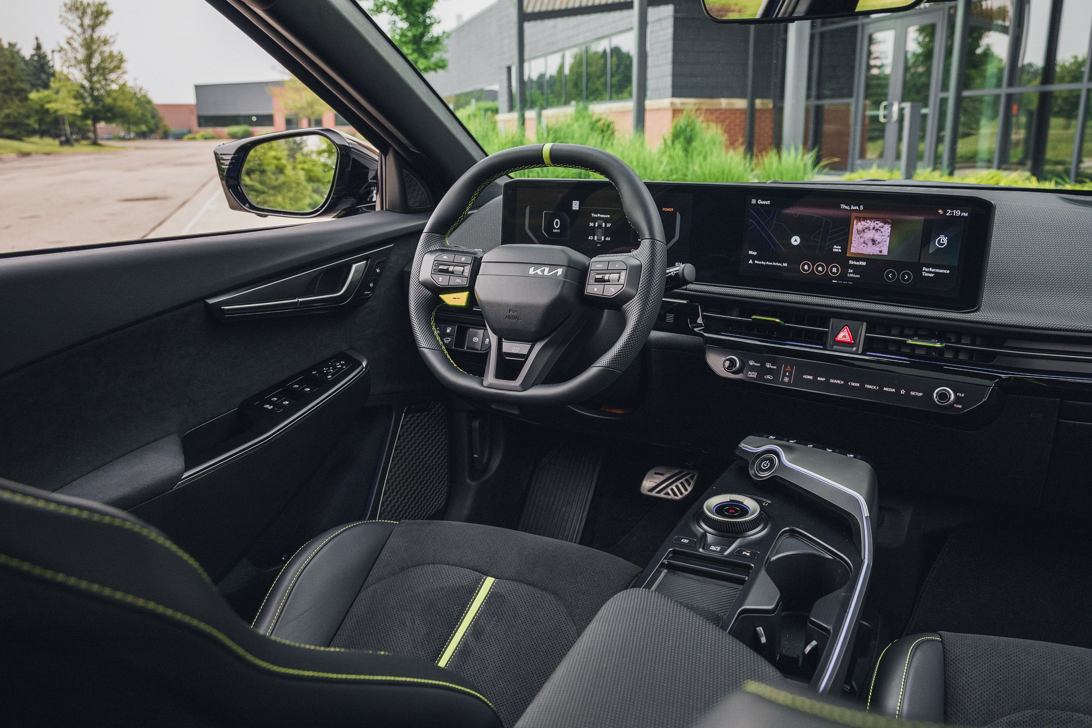image of "View Interior Photos of the 2025 Kia EV6 GT"