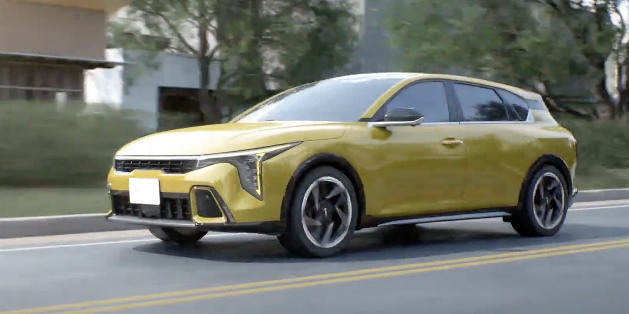 View Photos of the 2025 Kia K4 Hatchback