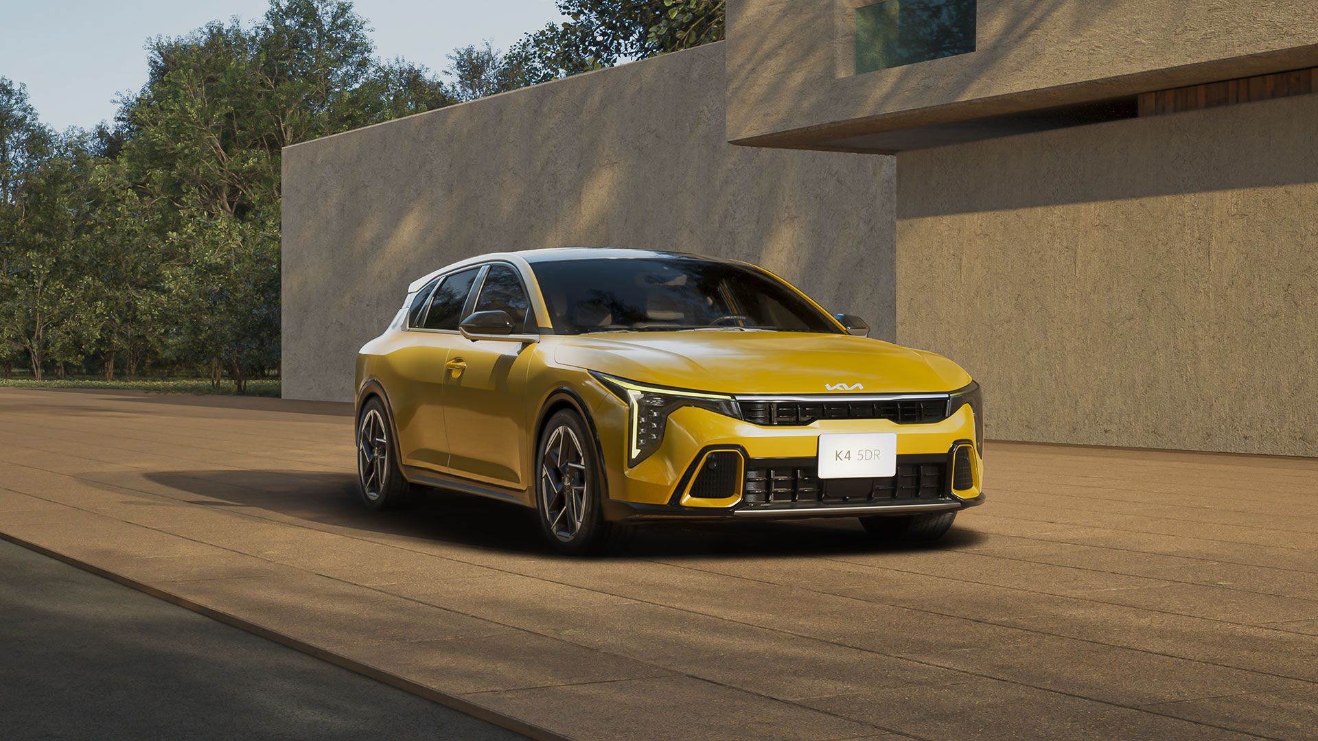 View Photos Of The 2025 Kia K4 Hatchback