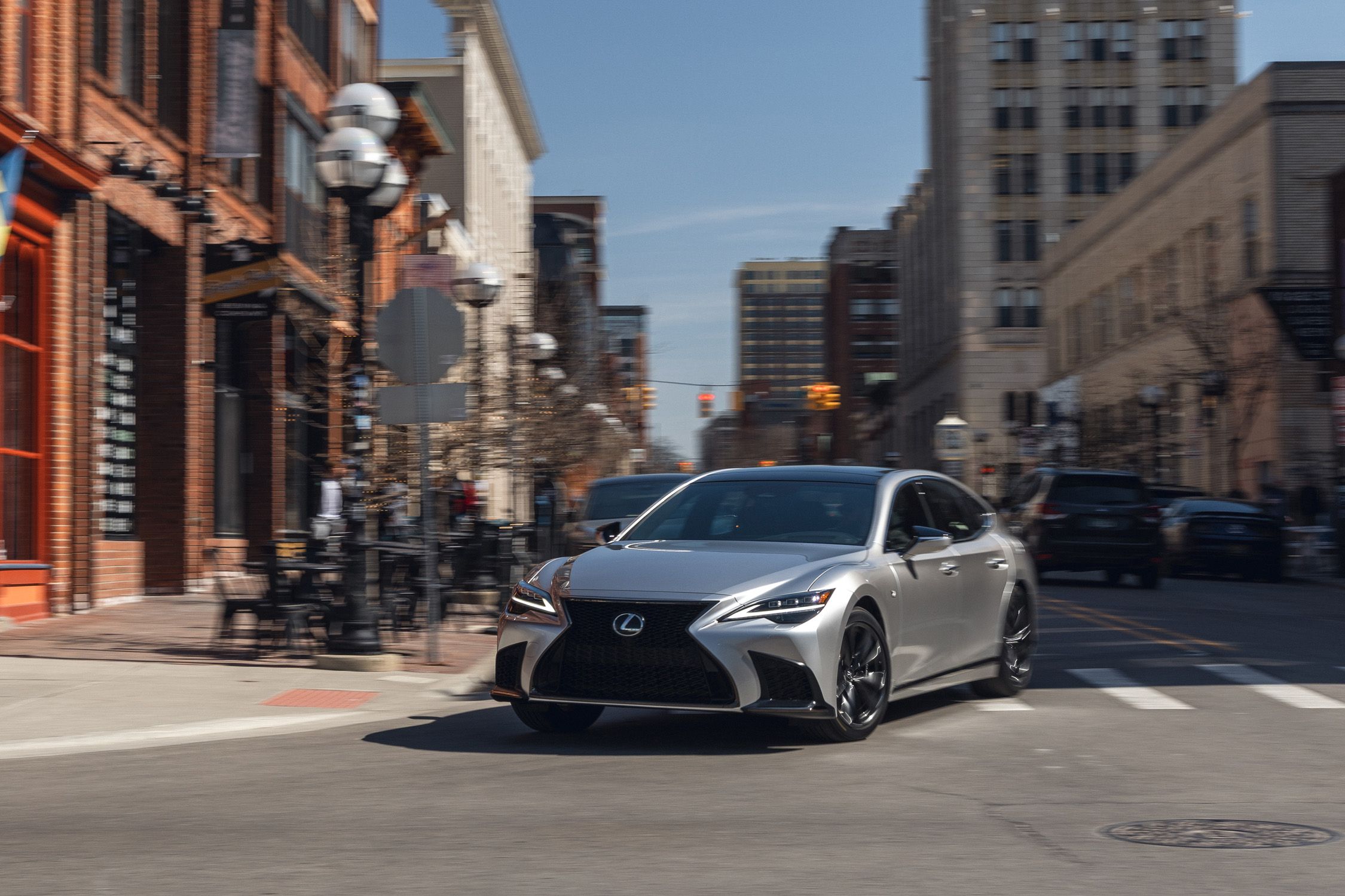 View Exterior Photos of the 2025 Lexus LS500 F Sport