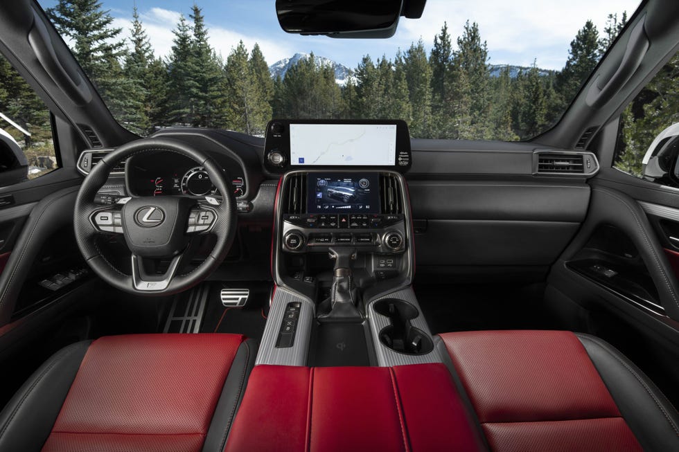 2025 lexus lx hybrid interior