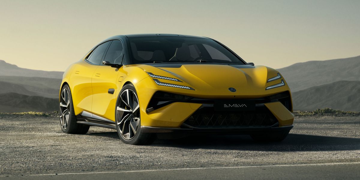 2025 Lotus Emeya EV Chases the Porsche Taycan with Up to 905 HP