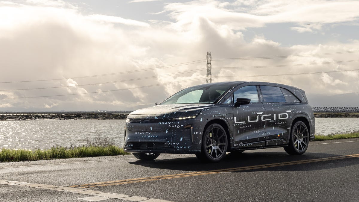 2025 Lucid Gravity Prototype Shows Promise