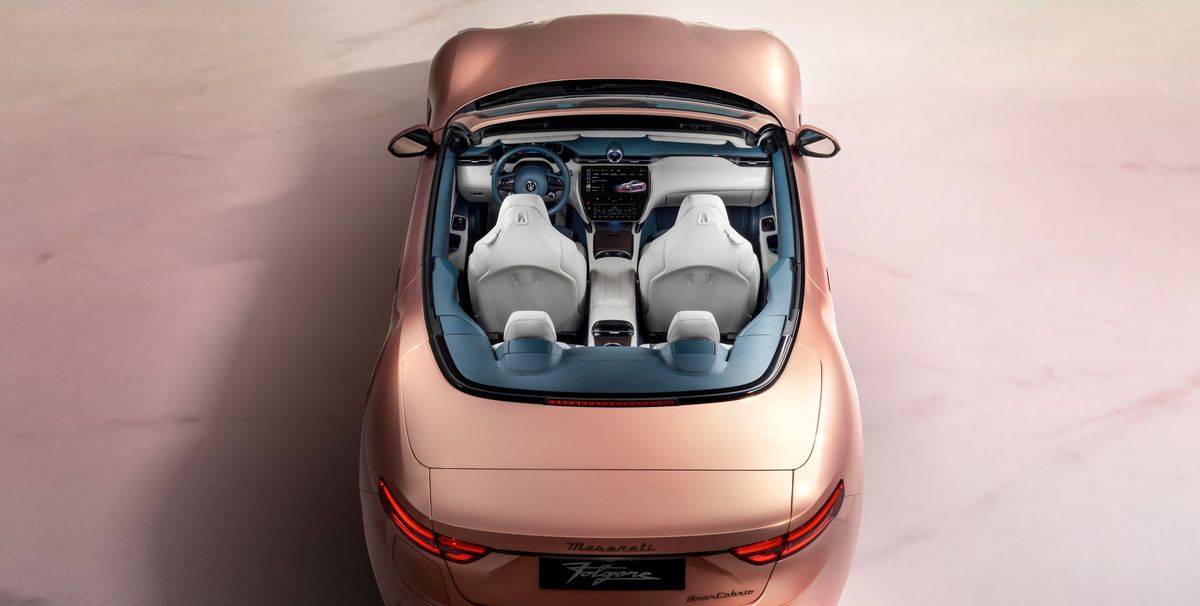 2025 Maserati GranCabrio Folgore EV Droptop Forecasts Sunny Days Ahead