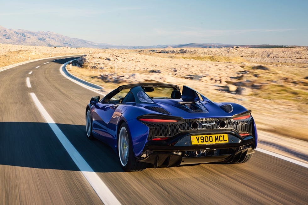 See Photos of the 2025 McLaren Artura Spider