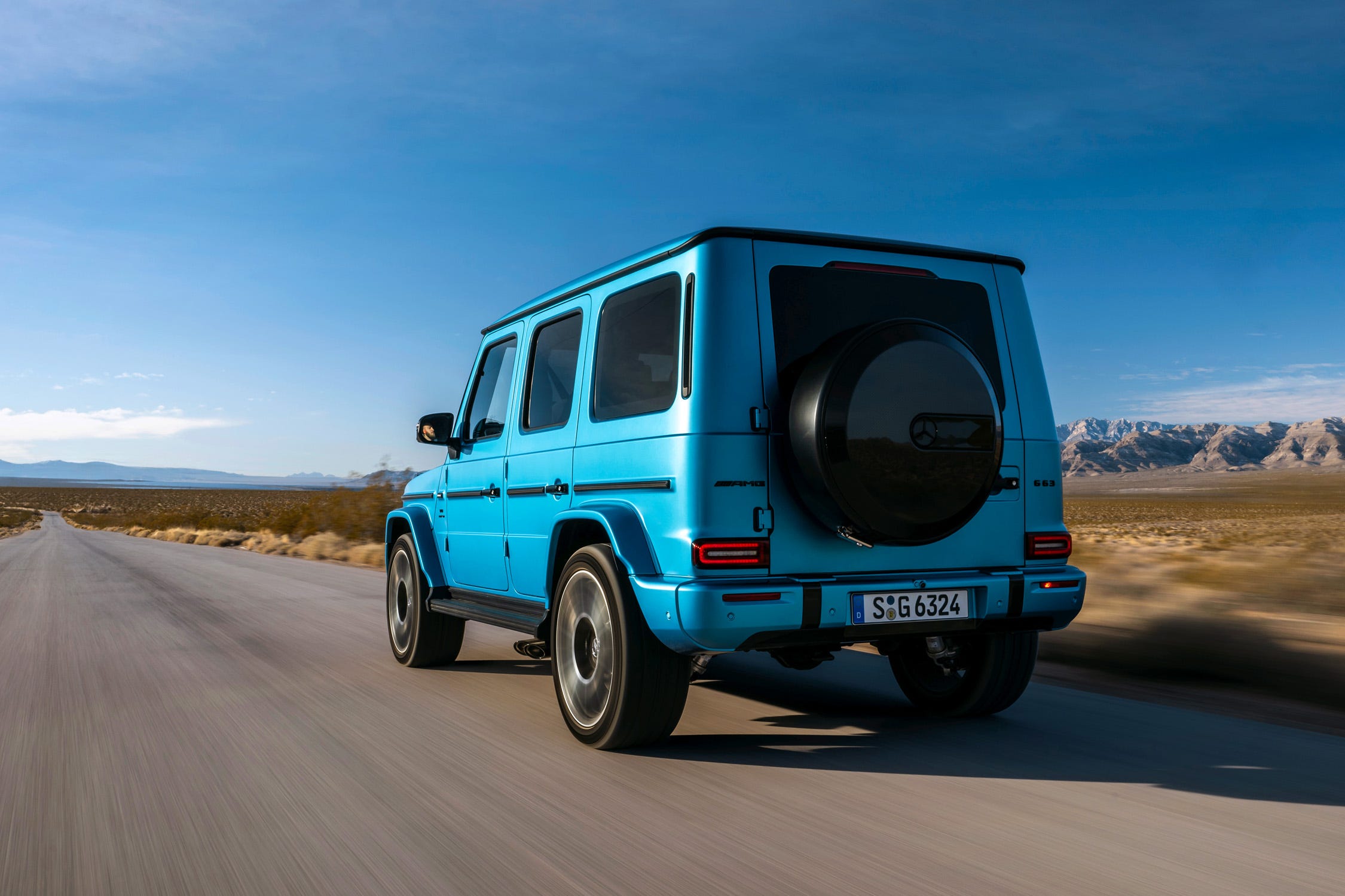 See Interior and Exterior Photos of the 2025 Mercedes-AMG G63