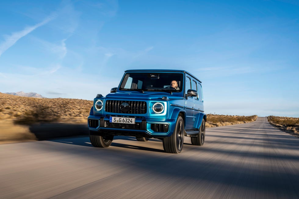 See Interior and Exterior Photos of the 2025 MercedesAMG G63