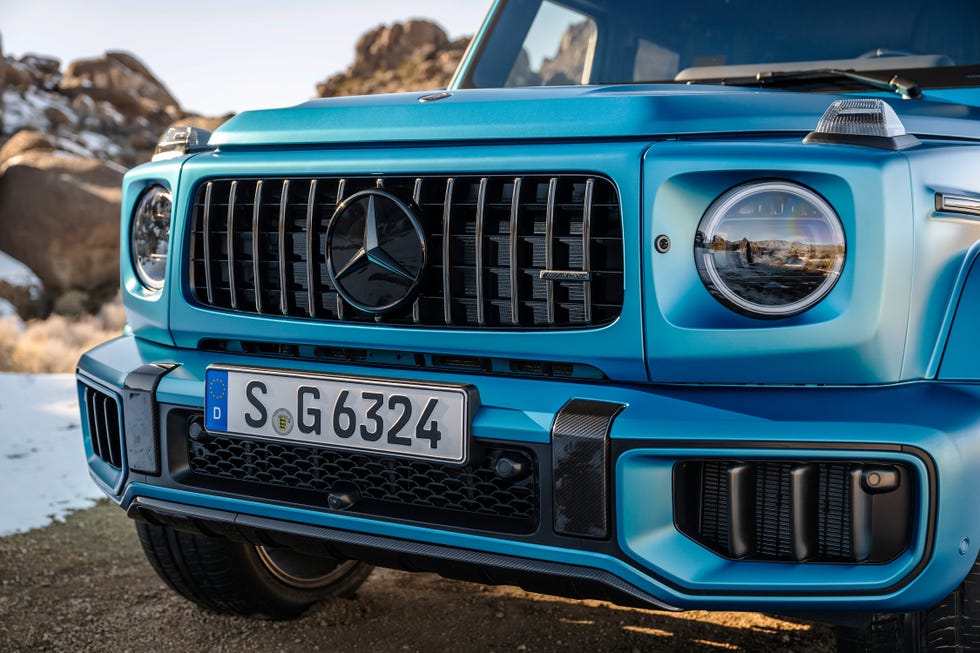 See Interior and Exterior Photos of the 2025 MercedesAMG G63