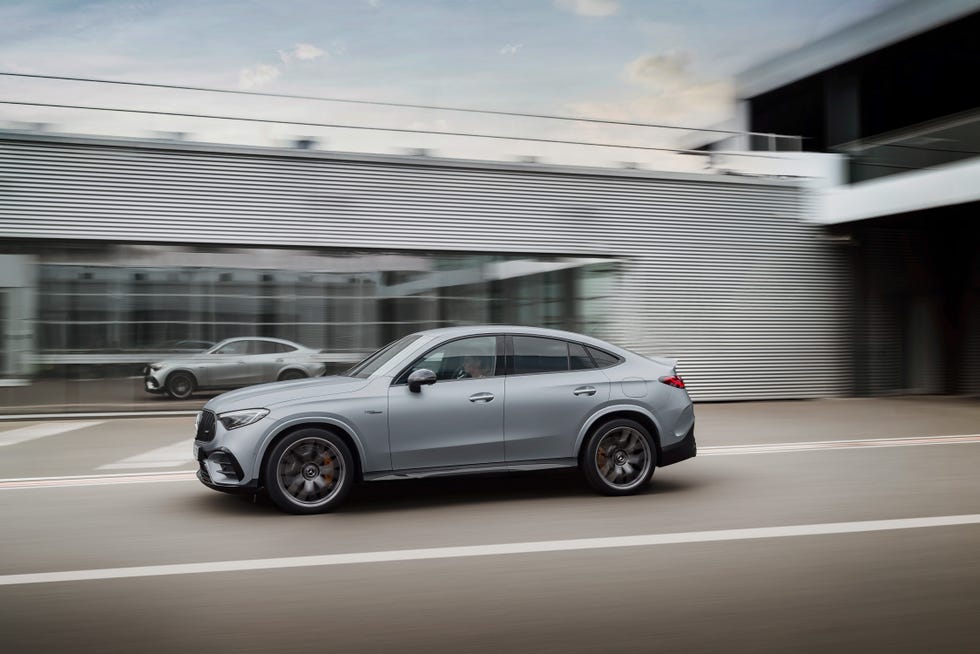 View Photos of the 2025 Mercedes-AMG GLC63 S E Performance Coupe