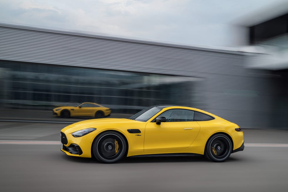 See Interior and Exterior Photos of the 2025 Mercedes-AMG GT43 Coupe