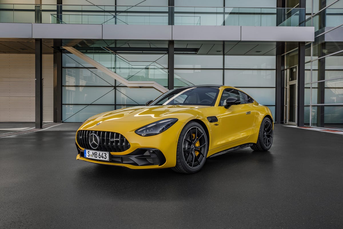 See Interior And Exterior Photos Of The 2025 Mercedes-amg Gt43 Coupe