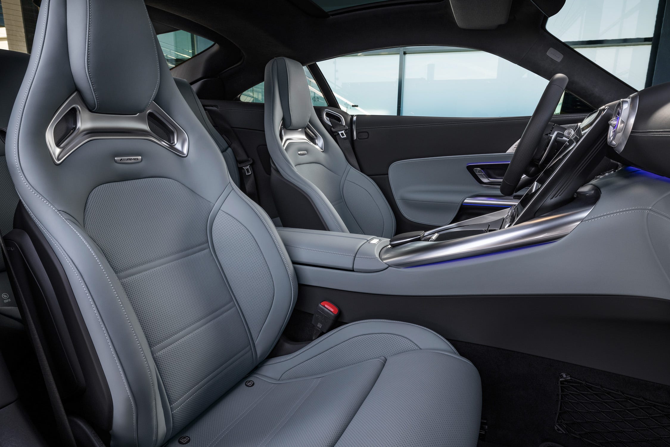 See Interior and Exterior Photos of the 2025 MercedesAMG GT43 Coupe