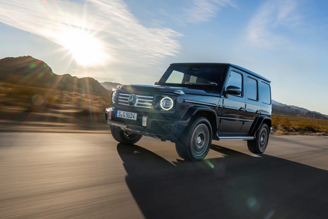 2025 Mercedes-Benz G550 Trades 416-HP V-8 for 443-HP Turbo Six