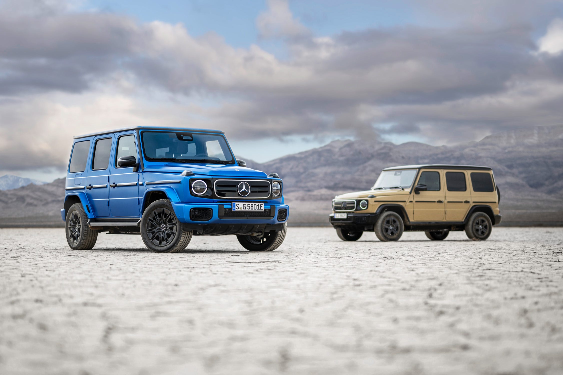 2025 Mercedes Electric G-Wagen Rolls Out, Retaining Boxy Shape