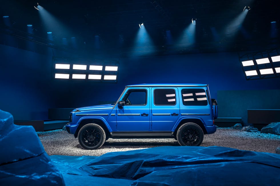 2025 Mercedes Electric G-Wagen Rolls Out, Retaining Boxy Shape