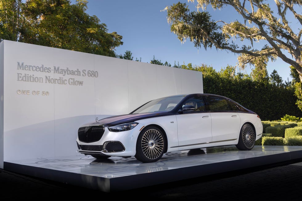 View Photos of the 2025 MercedesMaybach S680 Edition Nordic Glow View Photos of the 2025 MercedesMaybach S680 Edition Nordic Glow